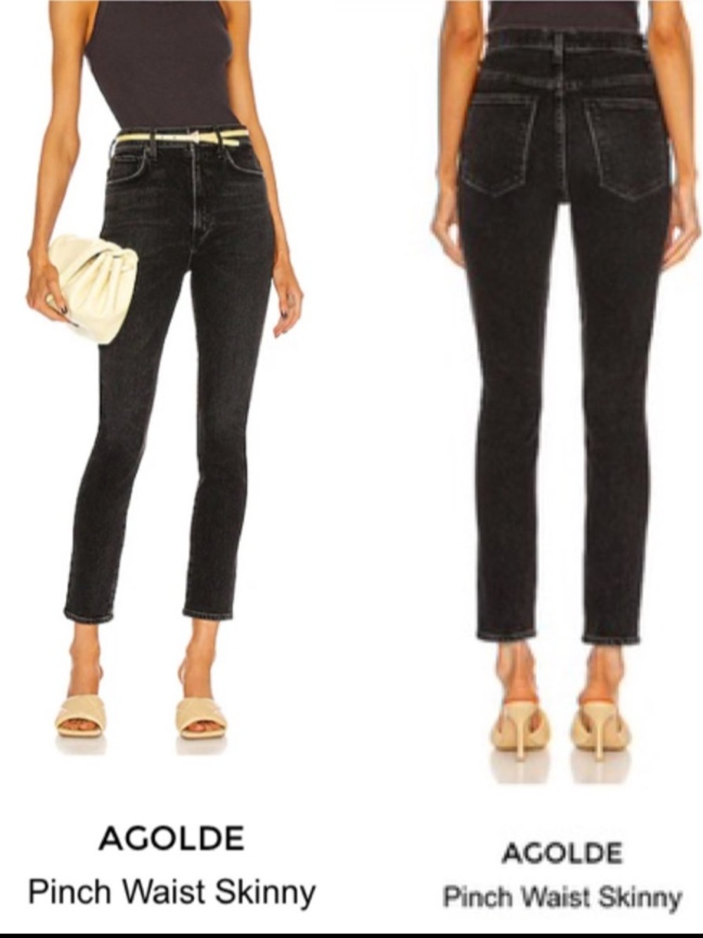 AGOLDE pinch waist skinny jeans